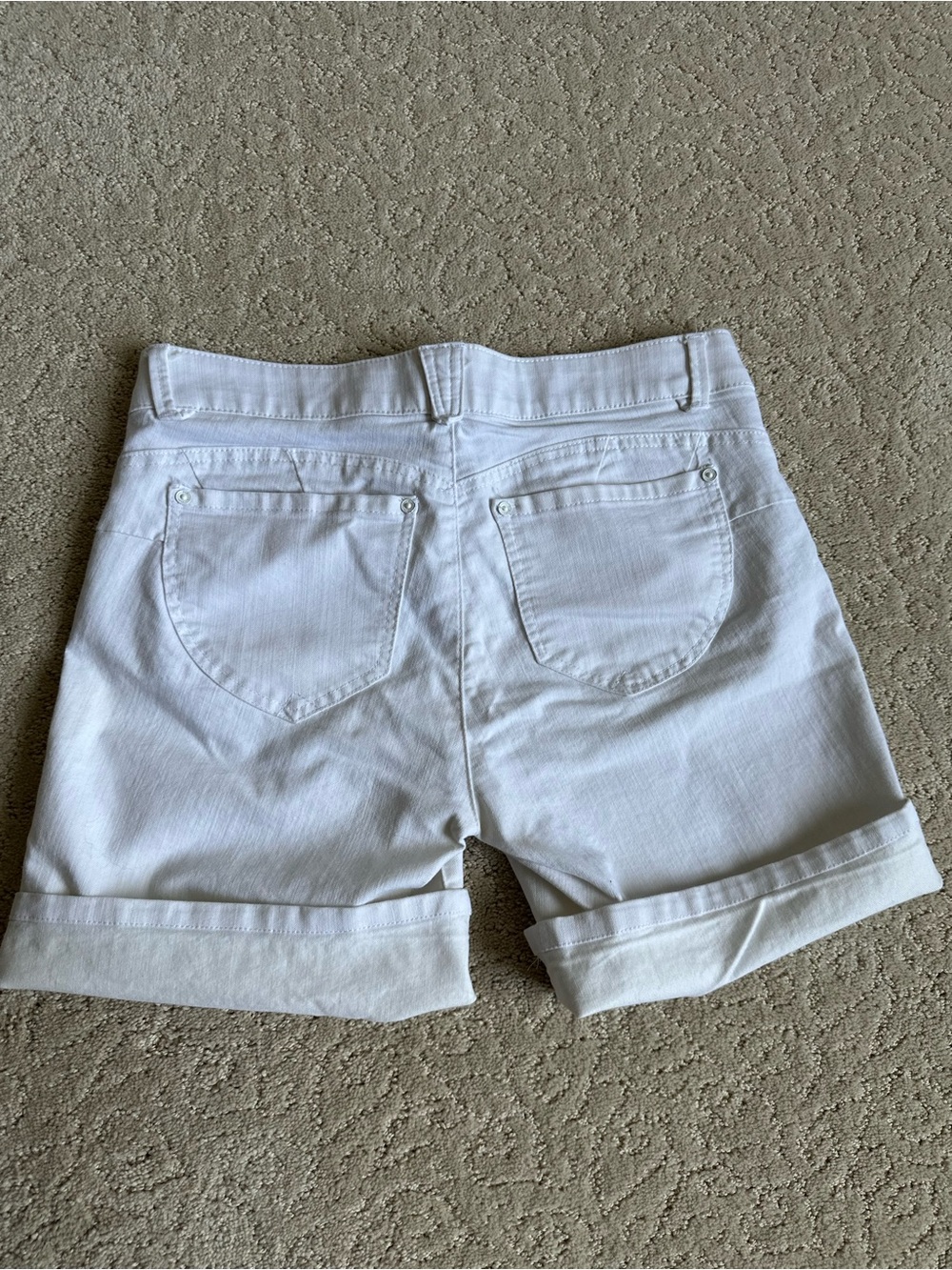 Democracy White Shorts